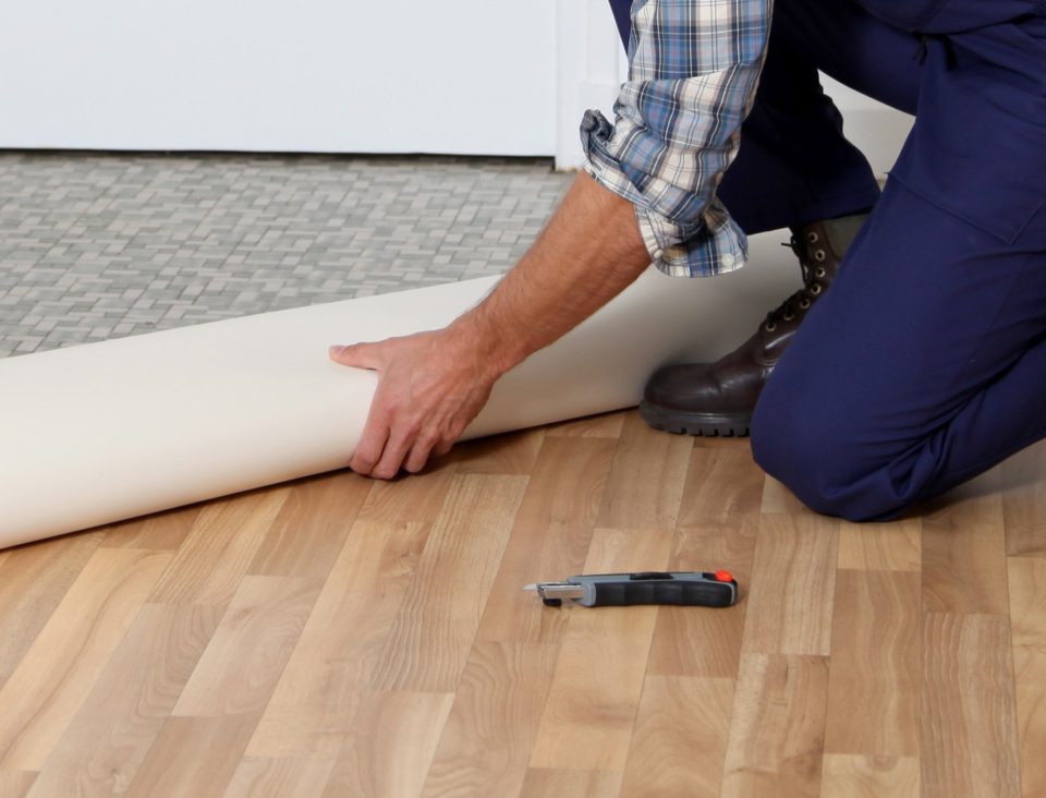 Vinyl Flooring Fitting shutterstock_63442030
